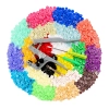 SZCZYPCE ZATRZASKOWE ilauke T5 plastikowe 400 sztuk odzież pieluchy