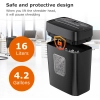 Niszczarka Bonsaii C261-C 8 arkuszy 5x14 mm start-stop 16L P-4