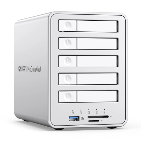 ORICO Stacja dokująca SSD / HDD 2,5" SATA 10 Gb/s USB 3.2 Gen 2, RAID ZA45
