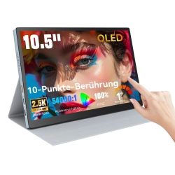 Przenośny Monitor Dotykowy OLED 10,5", 2,5 K, 2560 x 1600, 100% NTSC
