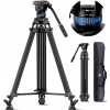 SIRUI AM-25S Statyw Aluminiowy 190cm z Głowicą Fluidową do Kamer i DSLR