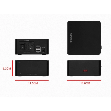 Zasilacz Topping Audio P50 czarny