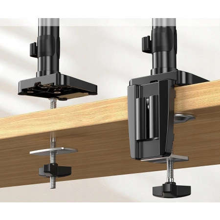 Uchwyt do monitora biurkowego ErGear EGTS5B do 3 ekranów od 13-27'', do 8kg