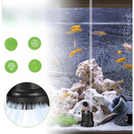 Mini Pompa Wodna 25W 1200L/h Akwarium Fontanna Basen