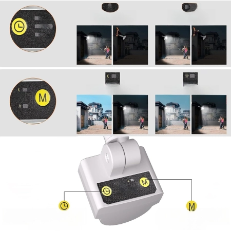 CLY FLB050 LED Reflektor z Czujnikiem Ruchu 50W 4300LM IP66 Do Ogrodu