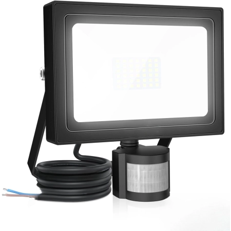 Reflektor CLY FLB050 LED z czujnikiem ruchu 50 W 4700 lm na zewnątrz
