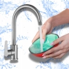 Bateria kuchenna stojąca  srebrny