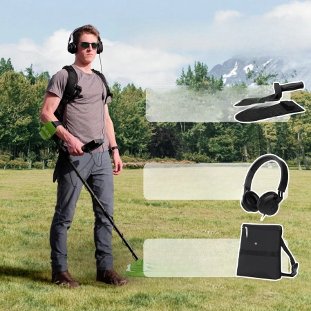 Wykrywacz metali DR.ÖTEK MT-XE AIR 6 trybów z wodoszczelną cewką 25 cm