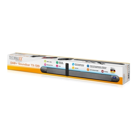 Soundbar Technaxx TX-139 4.0 40 W czarny