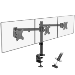 PUTORSEN MAS-3 - Biurkowy uchwyt na 3 monitory 13"-27" (do 7 kg na monitor)