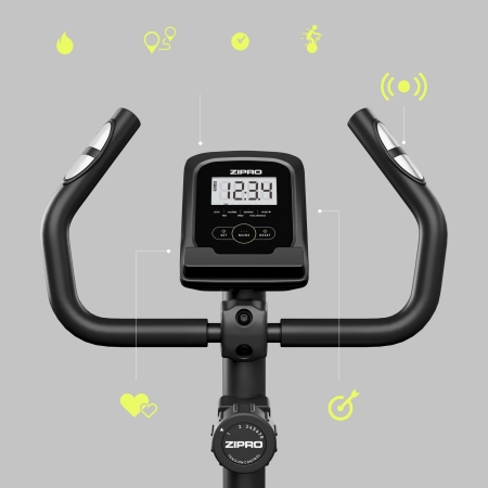 Rower treningowy magnetyczny pionowy Zipro One S Gold