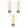 3 SZT. Żarówka LINKIND filament LED 7,2W szklana E27 ciepła 2700K 1521lm