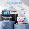 ICare Podstawka Pod Laptopa Stal Węglowa Chłodząca Cicha Obrotowa 360°
