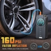 Kompresor Samochodowy 150 PSI Pompka Elektryczna do Opon Auto Moto Rower