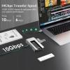 Hub USB-C Minthouz z obudową SSD M.2 PCIe NVMe, 10Gb/s 4K@60Hz HDMI 100W