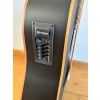 Vangoa Gitara akustyczna czarny mat 4/4 pokrowiec tuner pasek struny