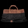 DONBOLSO Weekendowa Torba podróżna skórzana- brązowa w stylu Vintage XL