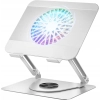 ICare Podstawka Pod Laptopa Stal Węglowa Chłodząca Cicha Obrotowa 360°