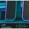 Zestaw głośników 2.0 SpeedLink TOKEN RGB Gaming Stereo Speaker 12 W czarny