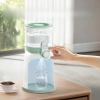 MOMCOZY Podgrzewacz do butelek zaparzacz 1700 ml 6 poziomów podwójna lampka