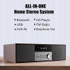 LONPOO LP-816 Kompaktowy zestaw stereo HiFi CD Bluetooth FM USB AUX