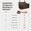 WUGLO Wodoodporny Regulowany Fotelik Siedzisko Dla Psa Do Samochodu Rozm L