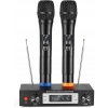 ALPOWL WXM Zhong Kong Karaoke Zestaw 2 Mikrofonów Bezprzewodowych UHF