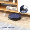 Robot odkurzający sprzątający OKP Life K2 2100 Pa WiFi Aplikacja BLUE