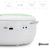 MOOOV Przenośny odtwarzacz CD Radio FM Bluetooth - Boombox Stereo MP3