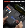 Etui magnetyczne dla iPhone 15 Pro 2in1 OCASAE kolor ZIELONY
