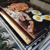 Płyta grillowa stal nierdzewna Plancha 51x32 cm Onlyfire