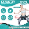 Hula Hop piankowe z wypustkami + skakanka i worek MOVELLA