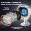 AMZCHEF ZM7001 Mobilny okap kuchenny z 4-biegowymi trybami filtr aluminiowy
