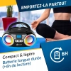KLIM Boombox B3 Odtwarzacz CD Bluetooth Radio FM USB Boombox + Akumulatory