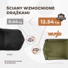 WUGLO REGULOWANY WODOODPORNY FOTELIK DLA PSA DO SAMOCHODU ROZMIAR S KHAKI