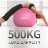 PROIRON Piłka do Yogi, ćwiczeń 75 cm piłka gimnastyczna różowa