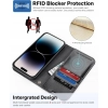 Etui magnetyczne dla iPhone 15 Pro 2in1 OCASAE kolor ZIELONY