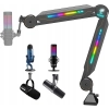 Uchwyt do mikrofonu Regulowany STATYW NA MIKROFON z RGB Tonor T90