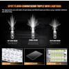 RIGIDON Listwa świetlna LED 60cm 288 W, 7D trójrzędowy 12 V