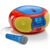 Radioodtwarzacz Kärcher RR 5026 Płyty CD FM USB z Mikrofonem