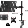 SUPTEK Regulowane Ramie Stojak Taca Na Laptop Uniwersalne 40 cm 360 stopni