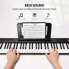 Pianino składane 88 klawiszy Lekato FP-10 Bluetooth MIDI przenośne