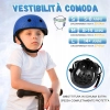 Leap Beast Kask rowerowy idealny dla dzieci i nastolatków rozmiar M