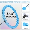HULA HOP Z OBCIĄŻENIEM WYPUSTKAMI ODCHUDZAJĄCE MASAŻ HULAHOP SMART PRO+