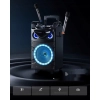 Głośnik Karaoke z 2 Mikrofonami UHF, Przenośna Maszyna Bluetooth MTS10-2