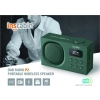 RADIO CYFROWE INSCABIN P2 DAB+ FM BLUETOOTH BUDZIK USB ZIELONE