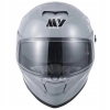 Kask motocyklowy MY MY-936 szary pełny wizjer Rozmiar L