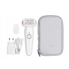 Braun Silk epil 9, Depilator Na Mokro/Sucho, Srebrny urządzenie dla kobiet