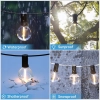 Lampki LED do użytku na zewnątrz, 10m żarówka x25 + 3 zapasowe G40 IP44