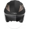 Kask motocyklowy Yema YM-627 r. M czarny Mat z podwójnym wizjerem